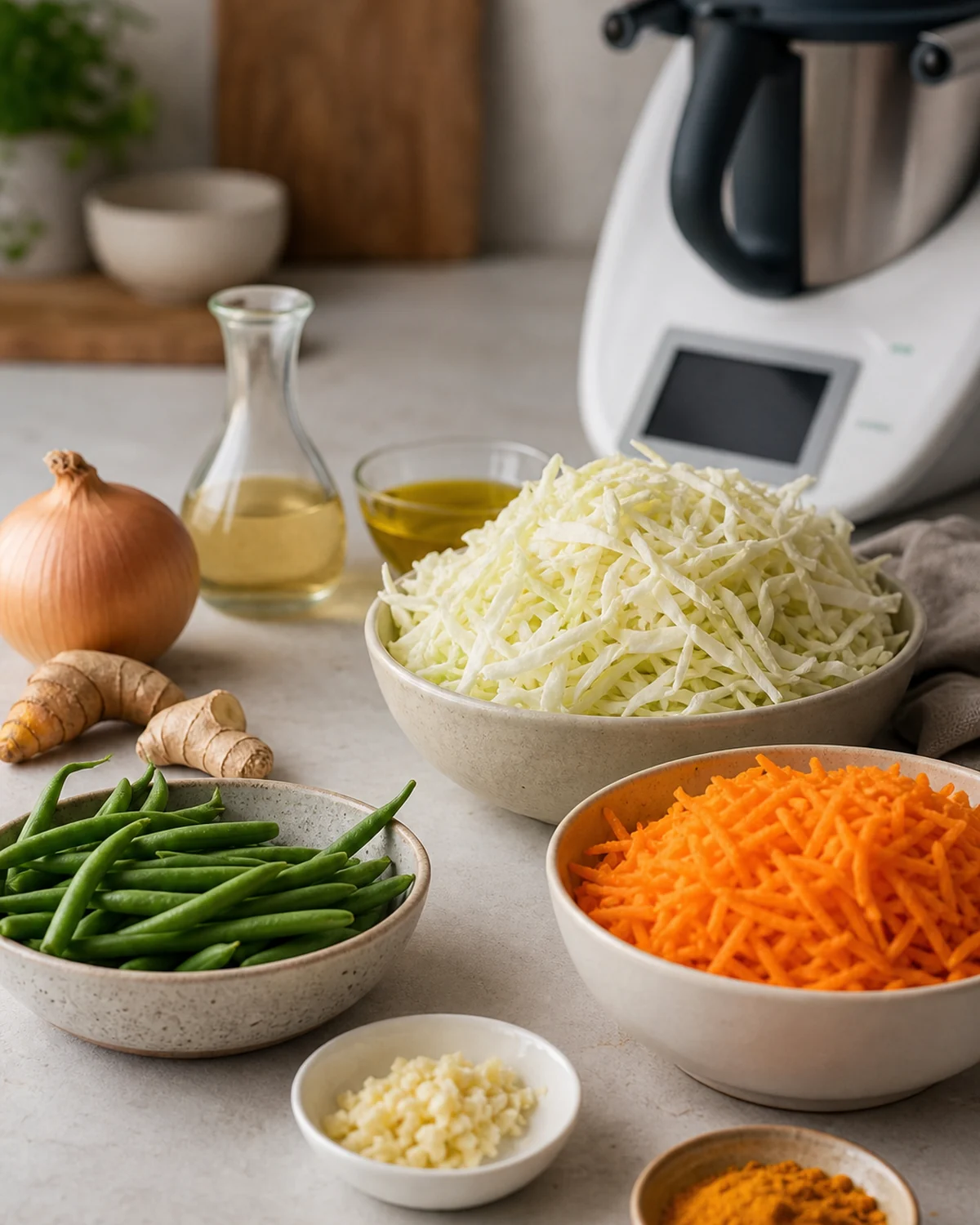 Ingrédients de achards legumes thermomix