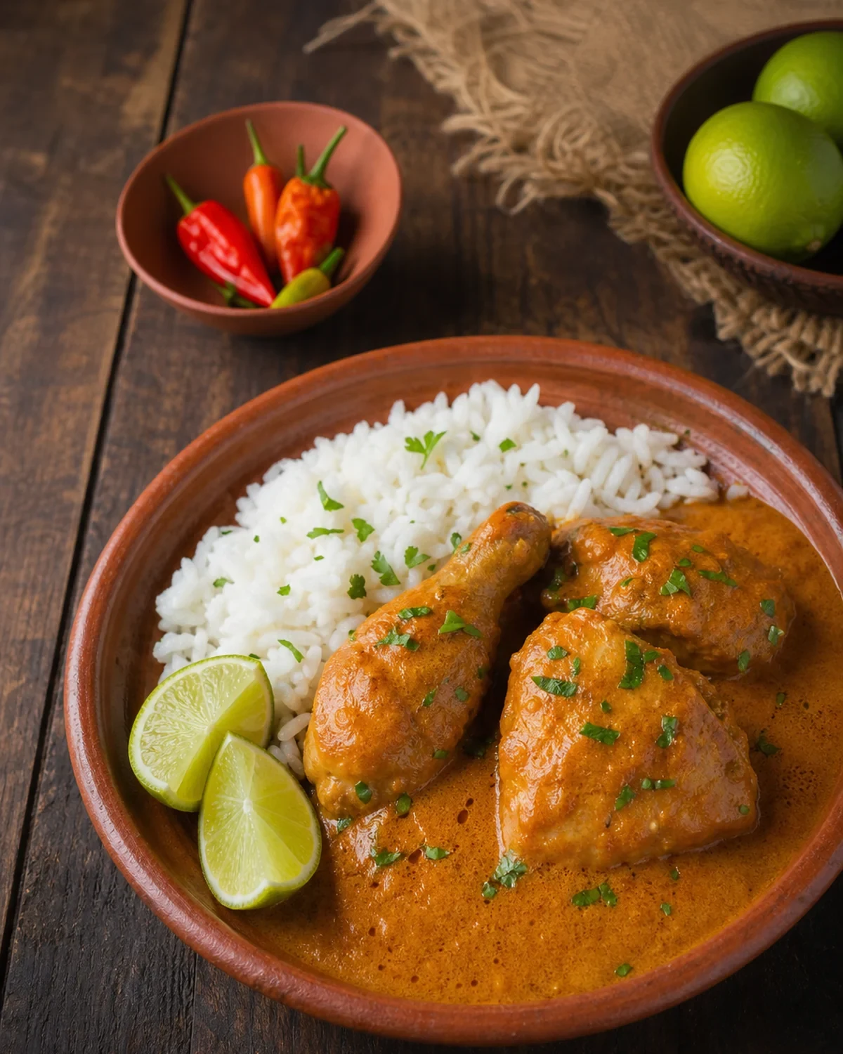 Curry poulet coco prêt à servir