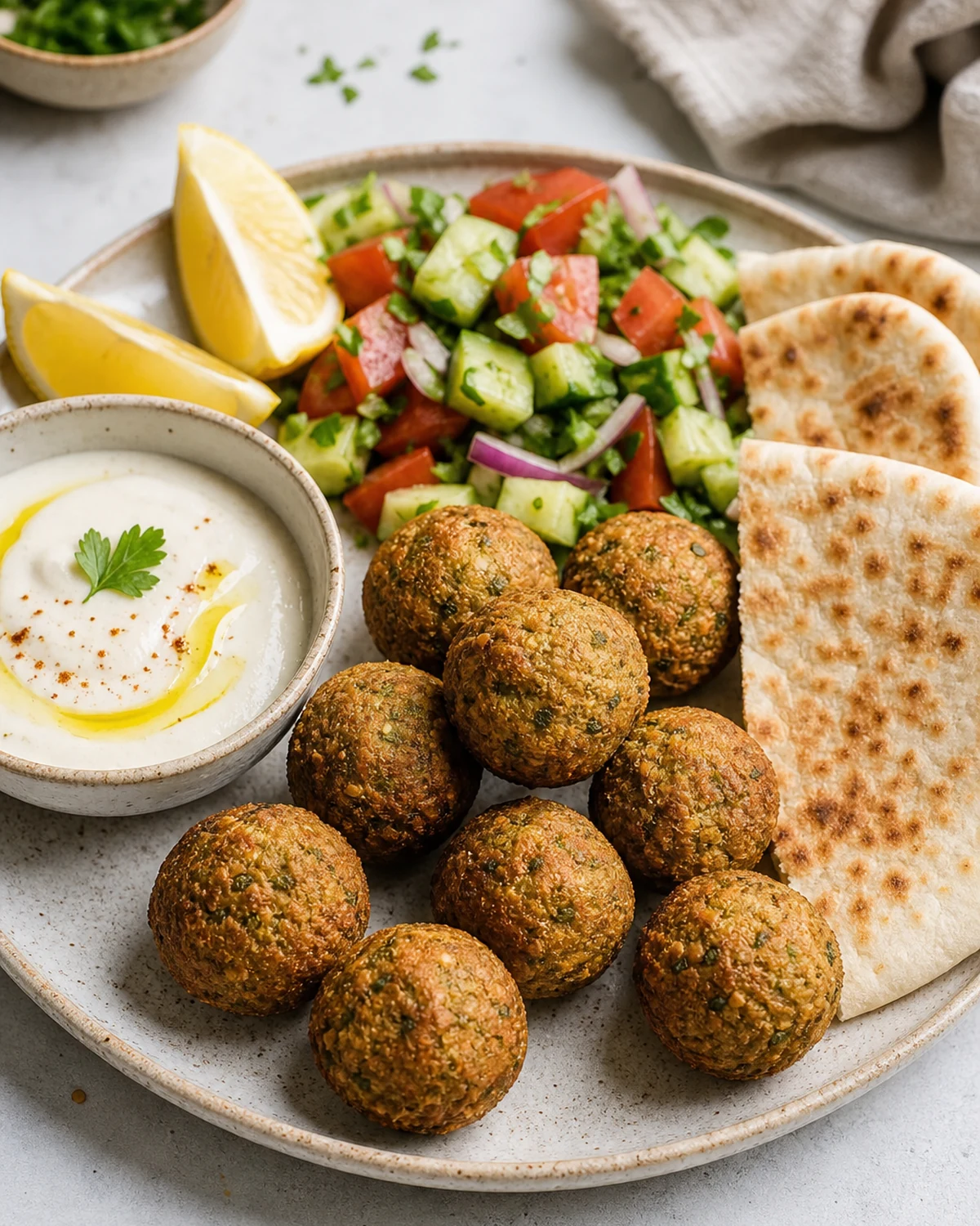 Falafel au four prêt à servir