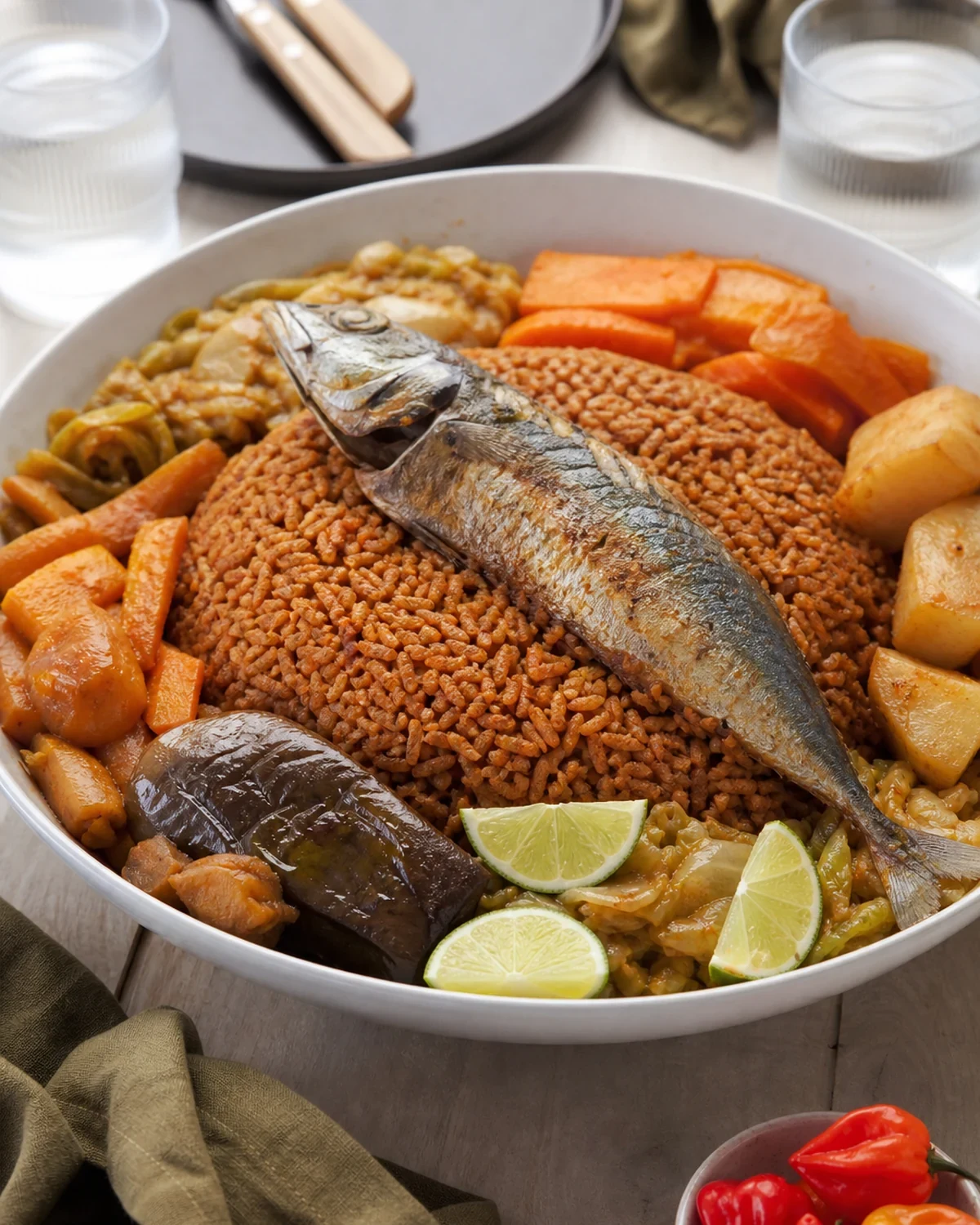 Thieboudienne prêt à servir